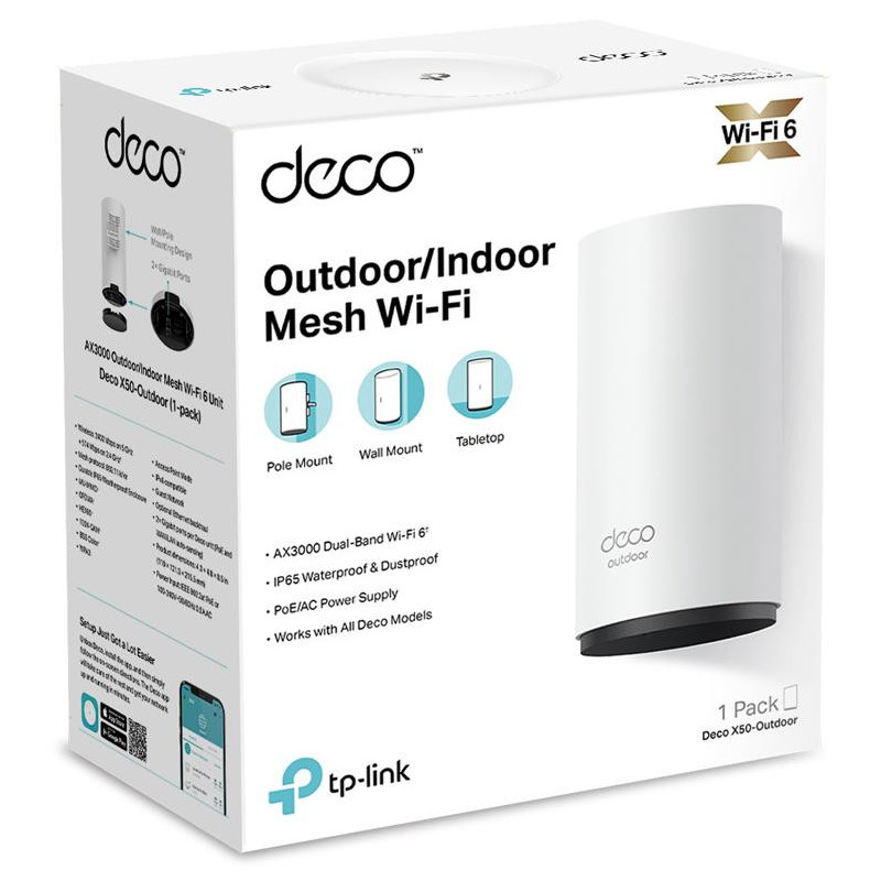 DOMOWY SYSTEM WI-FI MESH TP-LINK DECO X50-OUTDOOR