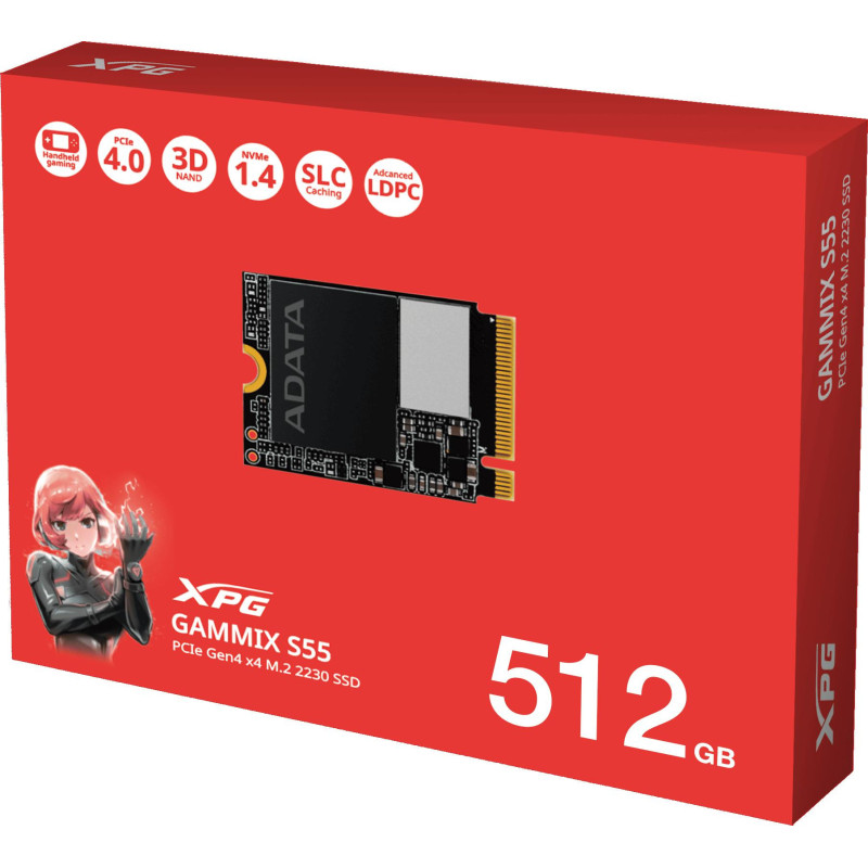 Dysk SSD Adata XPG GAMMIX S55 512GB M2230