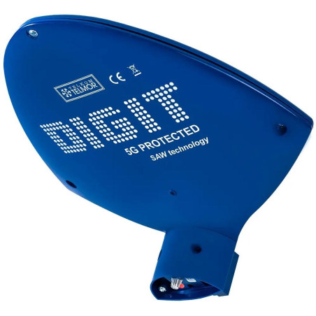 Antena szerokopasmowa DVB-T/T2 DIGIT Activa 5G Telmor niebieska