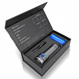 Latarka ręczna 3x Osram P9 10W LED everActive FL-3300R Luminator 3300 lumenów IPX4