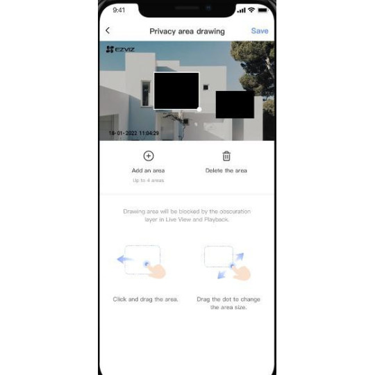 Wideodomofon Ezviz EP3x (3MP+2MP) zasilany bateriami z panelem słonecznym