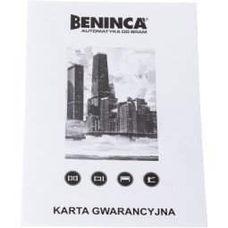 Zestaw Beninca KBULL624SW.S.PM 24V do 600kg bram przesuwnych