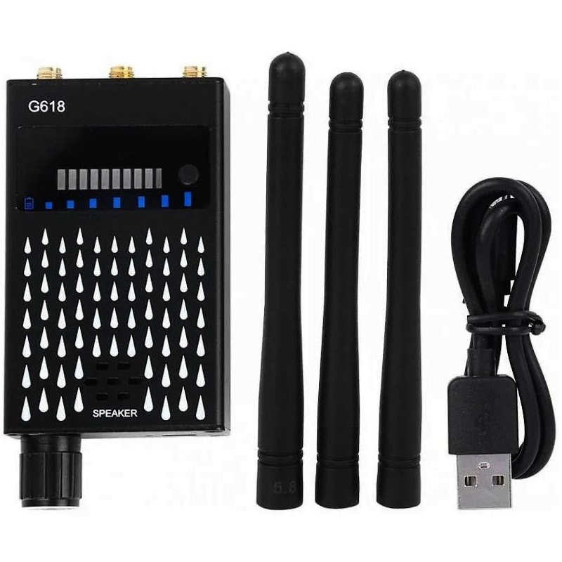 Wykrywacz podsłuchów Mking Mk618 3 antenowy
