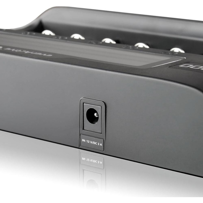 Ładowarka do akumulatorków cylindrycznych Li-ion oraz Ni-MH everActive UC-800