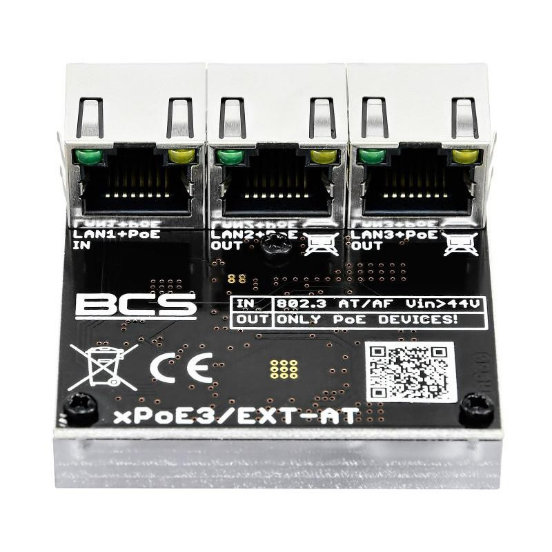 Switch POE  BCS POWER BCS-xPoE3/EXT-AT