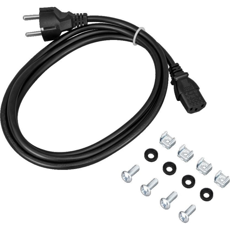 Zestaw buforowy do 8 kamer IP w obudowie RACK BCS POWER BCS-UPS/IP8Gb/E-S/RACK5U