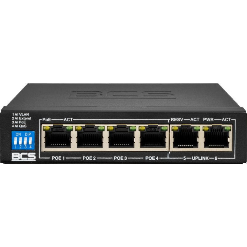 Switch PoE BCS BASIC BCS-B-SP04G02G