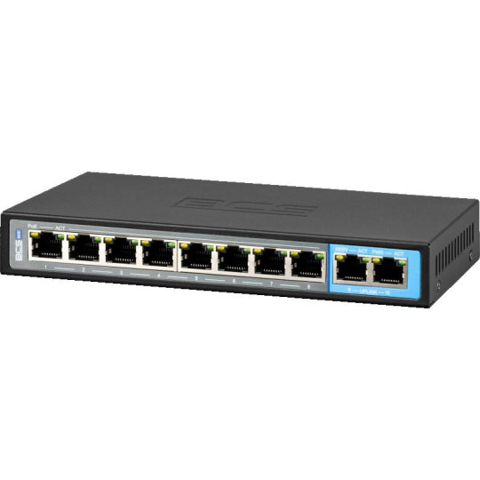 Switch PoE BCS BASIC BCS-B-SP08G02G