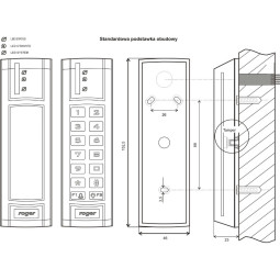 Kontroler dostępu ROGER PR312EM