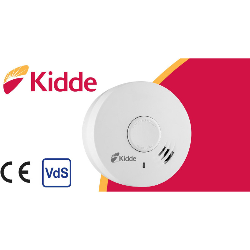 OPTYCZNY CZUJNIK DYMU KIDDE 10Y29 10 lat akumulator