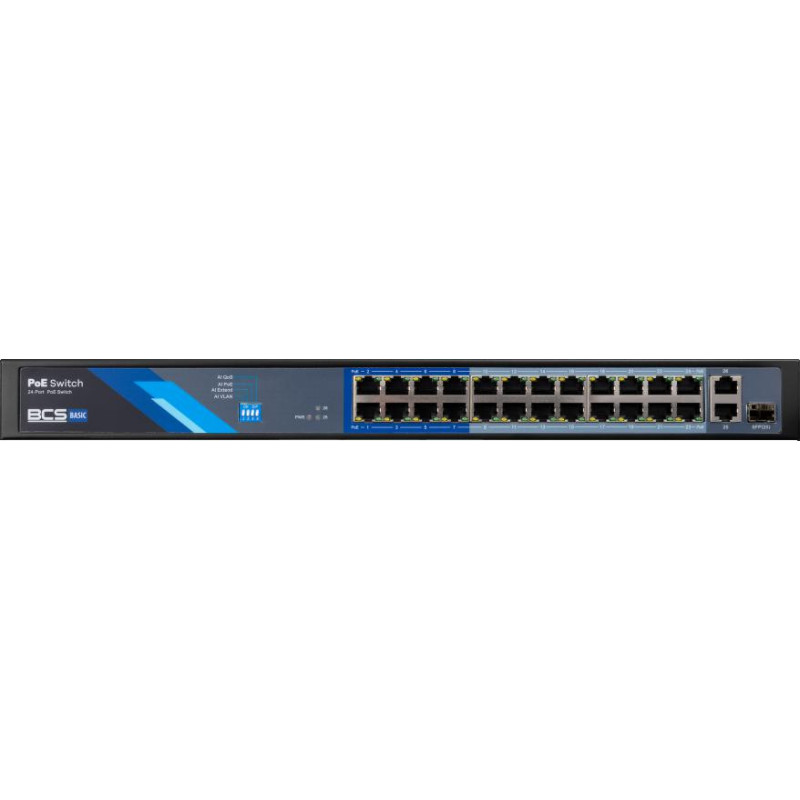 Switch PoE BCS BASIC BCS-B-SP2402G-1SFP