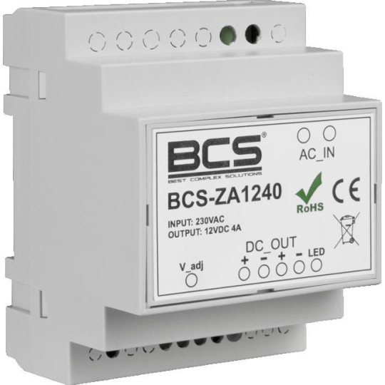 Zasilacz impulsowy BCS POWER BCS-ZA1240