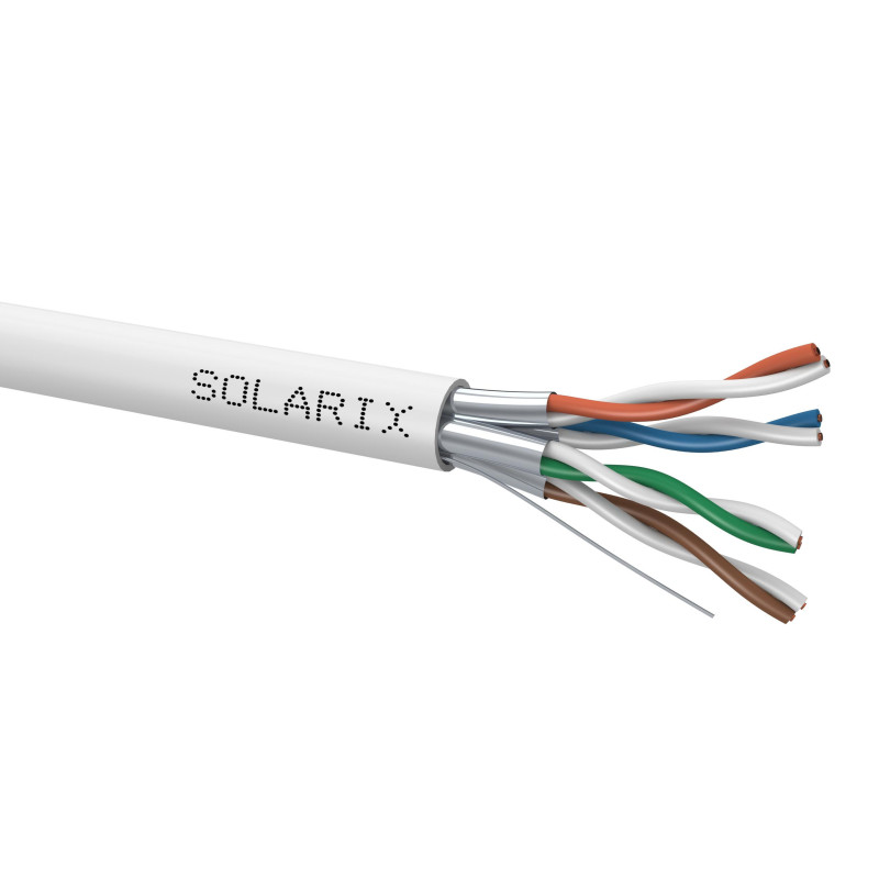 KABEL SKRĘTKA SOLARIX CAT.6A STP LSOH 500m