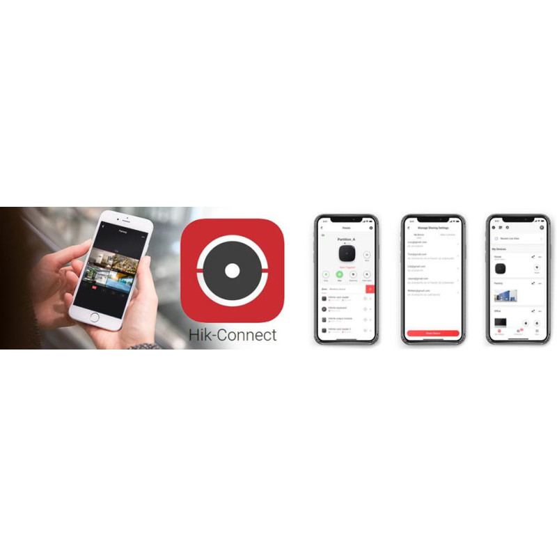 Panel bramowy modułowy Hikvision kamera + szyfrator