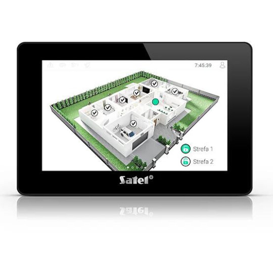 SATEL Manipulator z ekranem dotykowym 7" INT-TSH2R-B czarny