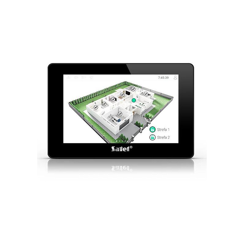 SATEL Manipulator z ekranem dotykowym 7" INT-TSH2R-B czarny