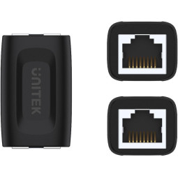 Adapter Unitek RJ45 (F) - RJ45 (F) Cat.6 1Gbps | Przedłużka sieciowa RJ45, Łącznik