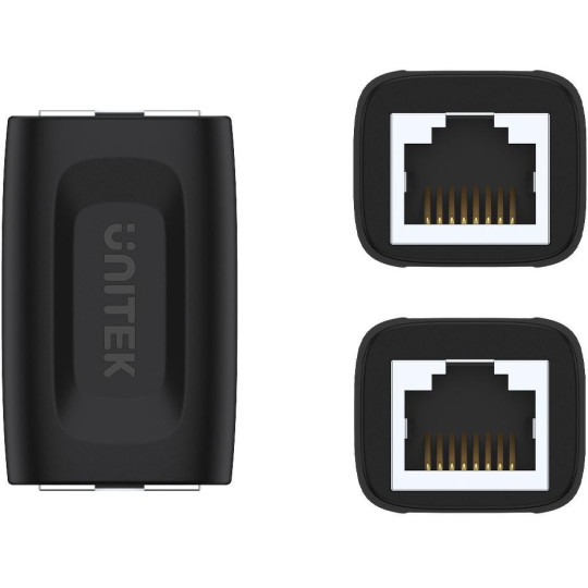 Adapter Unitek RJ45 (F) - RJ45 (F) Cat.6 1Gbps | Przedłużka sieciowa RJ45, Łącznik
