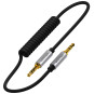 Unitek Y-C922ABK przewód miniJack 3.5mm -miniJack TWIST 1,5m