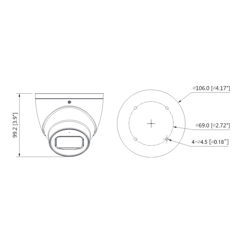 KAMERA HDCVI DAHUA HAC-HDW2802T-A-0280B-S2-DIP