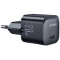 Mini ładowarka sieciowa Joyroom JR-TCF02 20W PD 3.0 QC 3.0 1x USB-C czarna