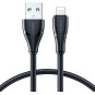 Kabel USB-A / Lightning Joyroom S-UL012A11 120cm 2.4A w oplocie czarny