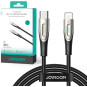 Kabel USB-C / Lightning Joyroom Star-Light Series SA27-CL3 120cm 30W w oplocie czarny
