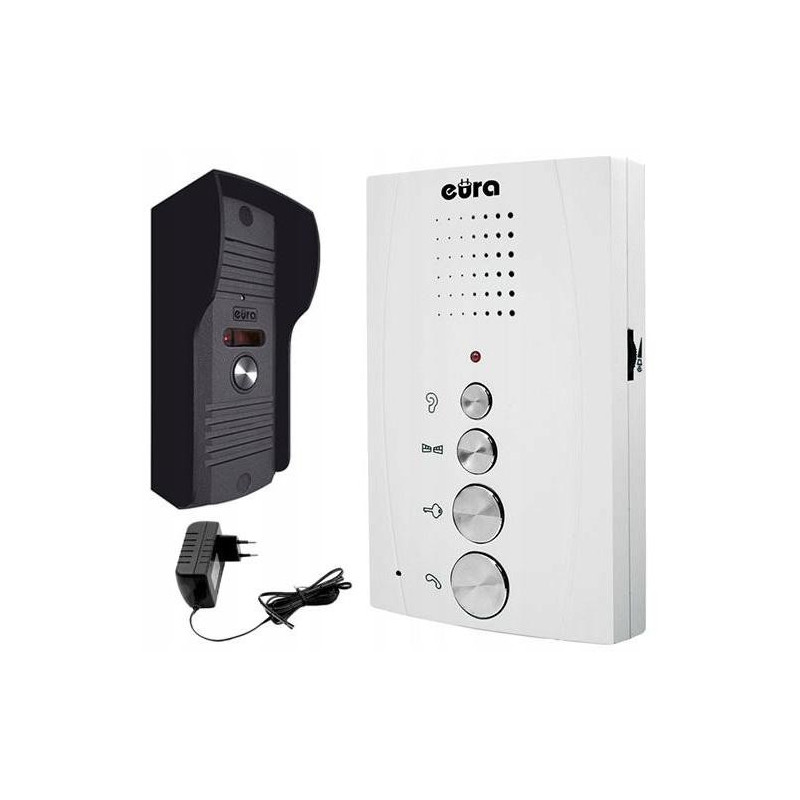 DOMOFON EURA ADP-11A3 ''INVITO'' b/słuchawkowy biały