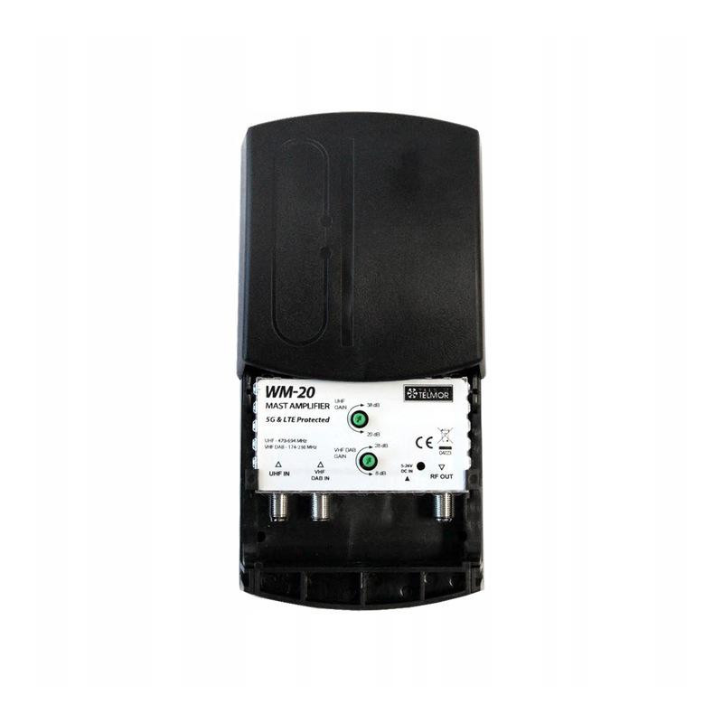 Wzmacniacz masztowy Telmor WM-20 UHF VHF