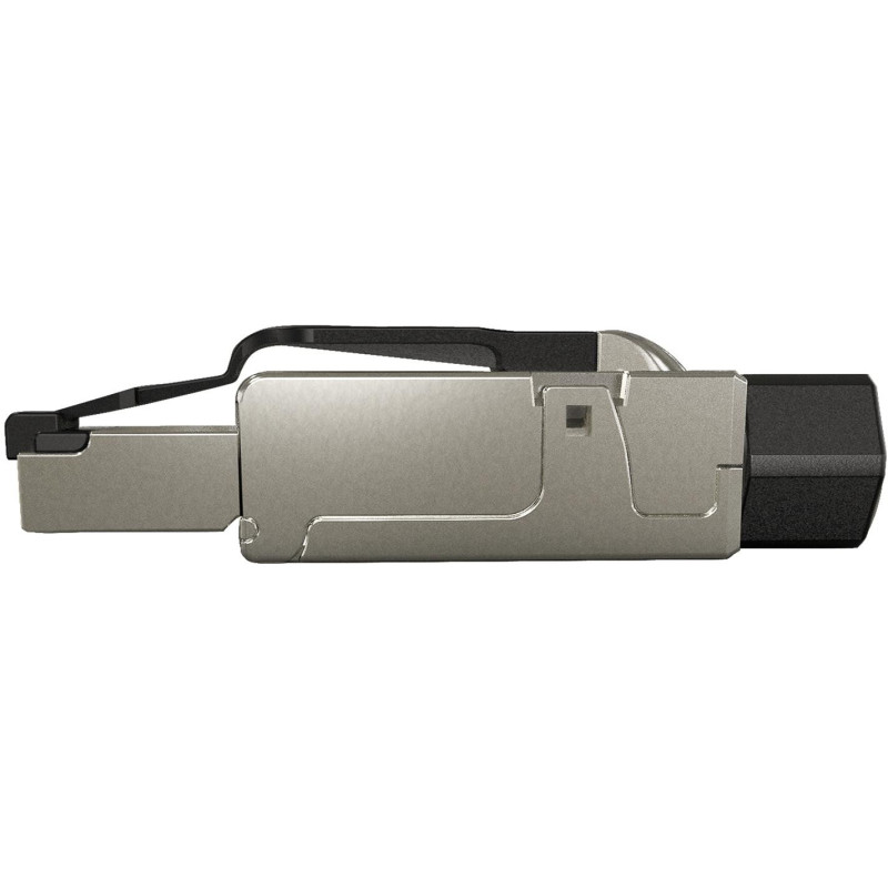 WTYK MODULARNY KONEKTOR PRZEMYSŁOWY SAMOZACISKOWY SOLARIX RJ45 CAT.6A STP 8P8C 1szt