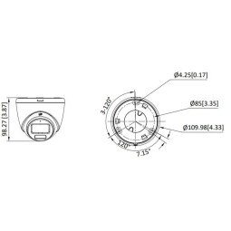 Kamera 4w1 Hikvision DS-2CE72DF3T-LFS(2.8mm)(O-STD)