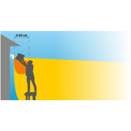 SATEL CZUJKA RUCHU ZEW. OPAL BIAŁA, BEZ UCHWYTU. (BIAŁA)