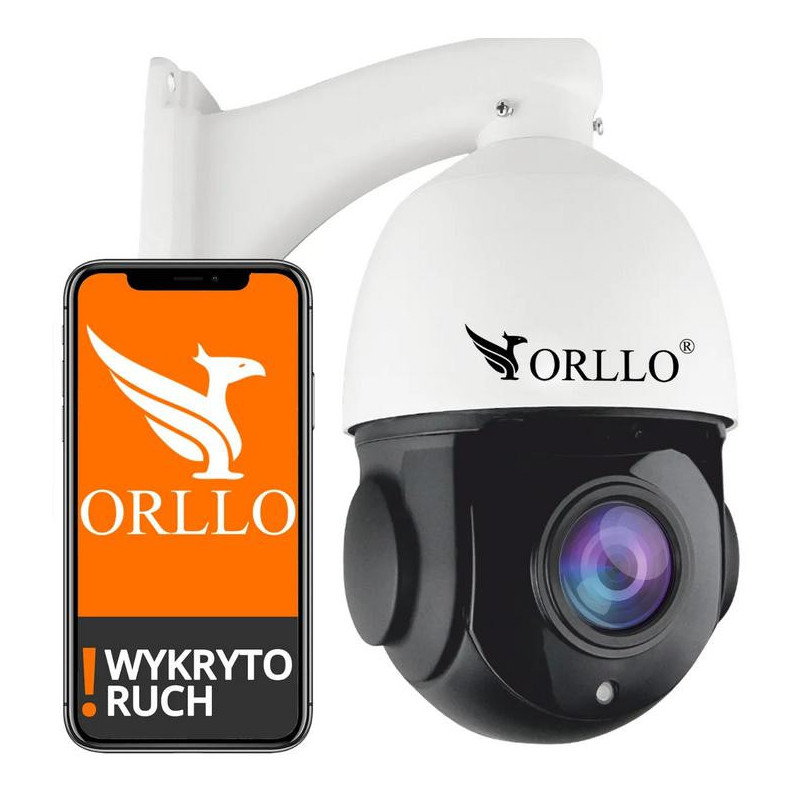 Kamera IP Orllo R2 PRO+ zewnętrzna obrotowa POE zoom x 22