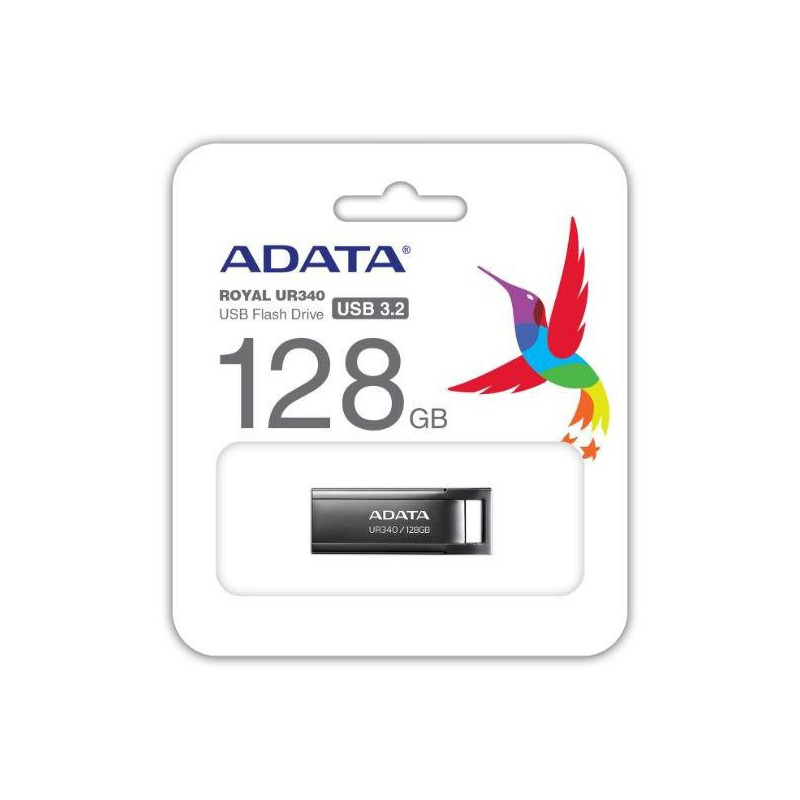 Adata Pendrive UR340 128GB USB3.2 Gen1 Czarny