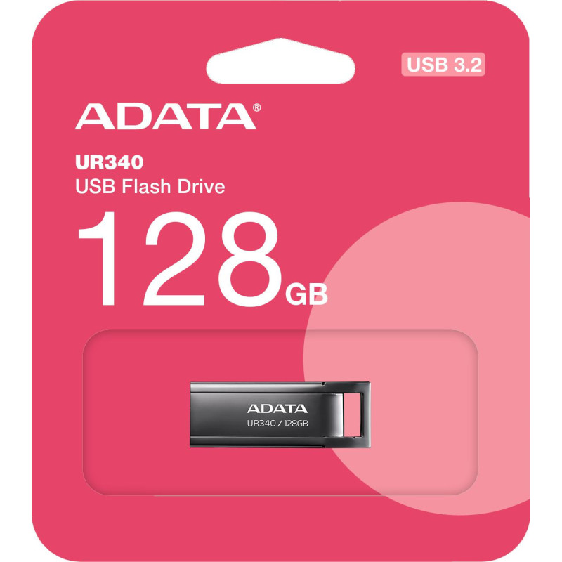 Adata Pendrive UR340 128GB USB3.2 Gen1 Czarny