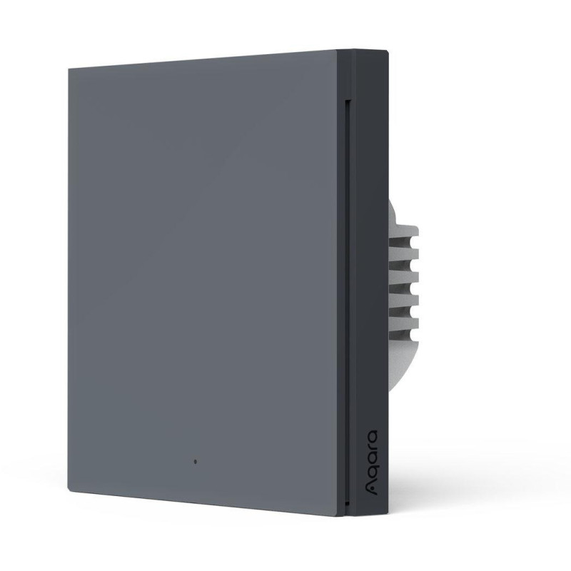 Aqara Smart Wall Switch H1 Szary pojedynczy z przewodem neutralnym