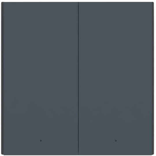 Aqara Smart Wall Switch H1 Szary podwójny bez przewodu neutralnego