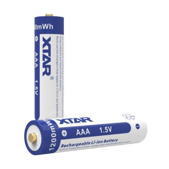 Akumulatorki R03 / AAA 1,5V Xtar 750mAh (box 4 szt.) z zabezpieczeniem