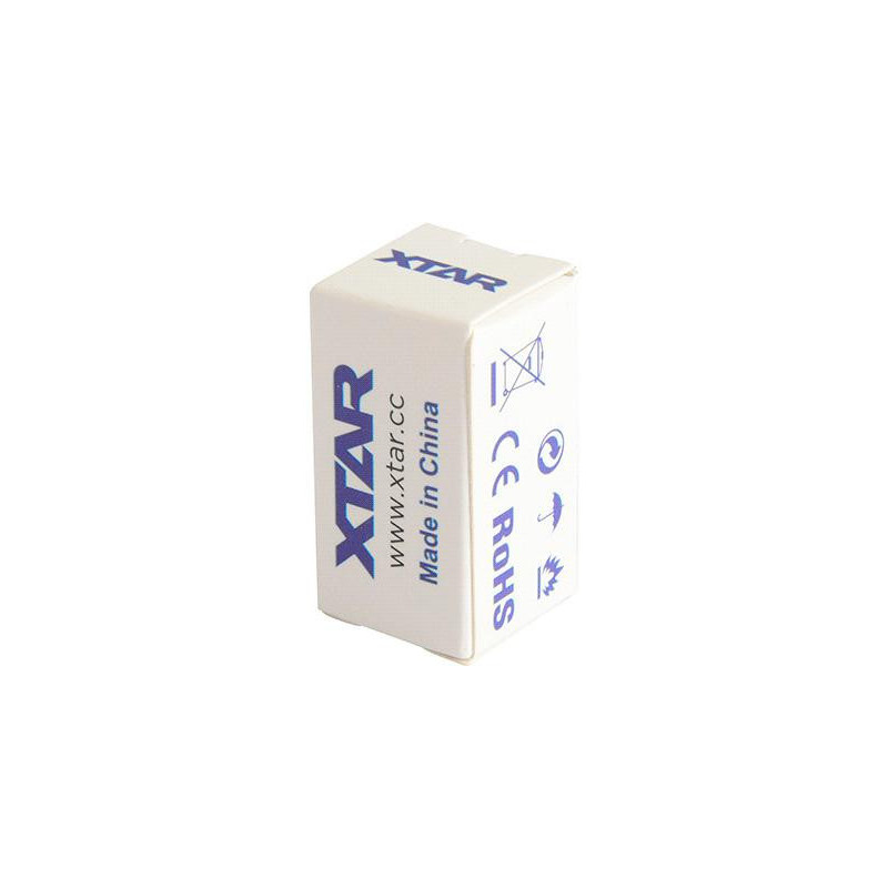 Akumulatorek 16340 / R-CR123 3,7V Xtar 650mAh (1 szt.) z zabezpieczeniem