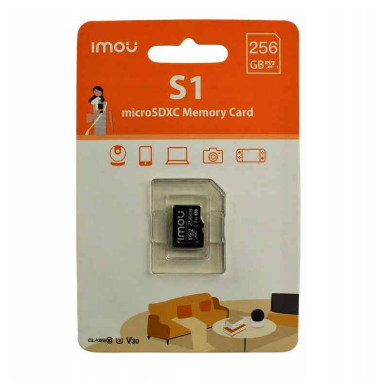 Karta pamięci microSD IMOU ST2-256-S1 256GB