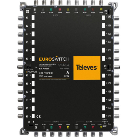 EuroSwitch Televes 9x9x24 ref. 719604