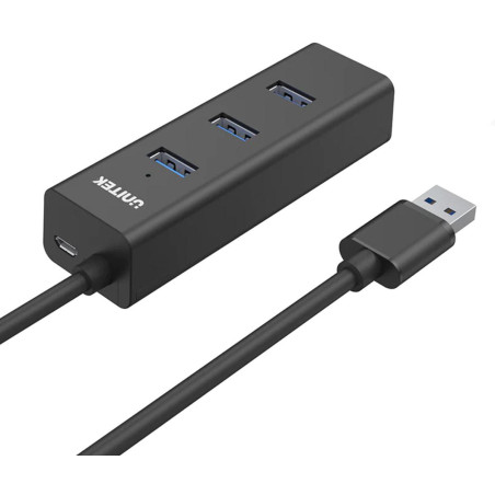 Hub USB Unitek USB-A 5Gbps, 4x USB-A | Aktywny,