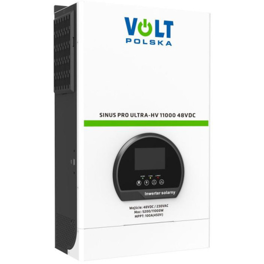 Przetwornica inwerter solarny Volt Polska SinusPro Ultra-HV 11000 48V/230V 5200/11000W 100A MPPT (45