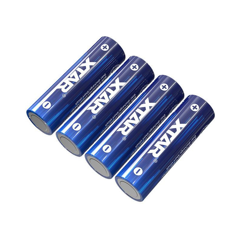 Akumulatorki R06 / AA 1,5V Xtar 2500mAh (box 4 szt.) z zabezpieczeniem
