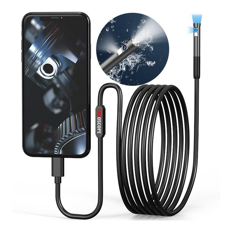 Kamera INSPEKCYJNA DUO ENDOSKOP DWIE KAMERY 2M 7LED 2xFHD WIFI do iPHONE