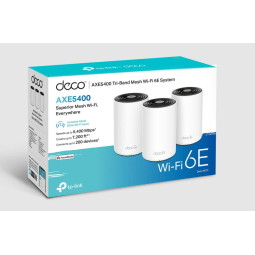 DOMOWY SYSTEM WI-FI MESH TP-LINK DECO XE75(3-pack)