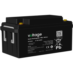 Akumulator AGM Voltage 12V 65Ah VE12-65 (Żywotność 6-9 lat)