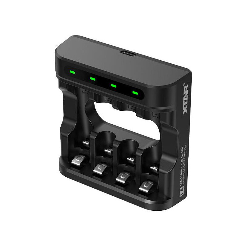Ładowarka do akumulatorów R03 / AAA oraz R6 / AA Li-ion 1,5V / NiMH Xtar L4