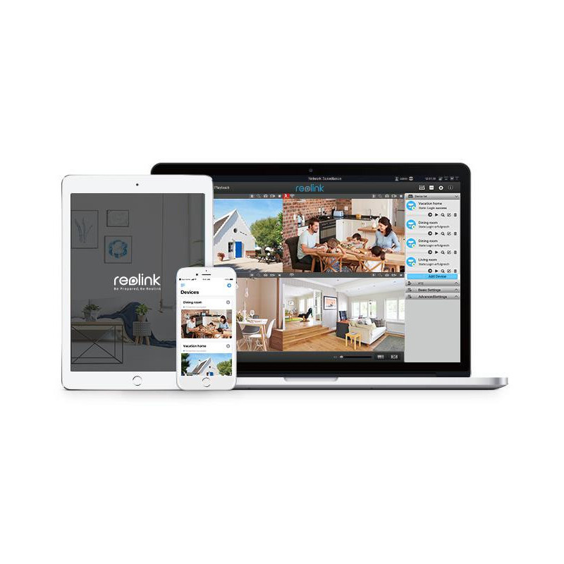 Kamera IP WiFi Reolink W320 5Mpix Wi-Fi P2P czarna