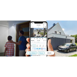 Kamera IP Reolink E Series E540 PTZ 5MP Wi-Fi LED czarna